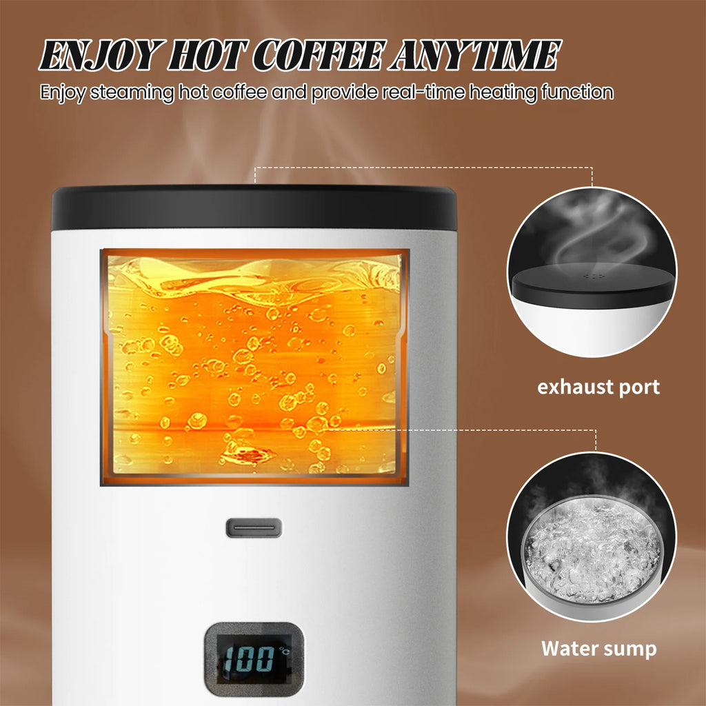 Cafetera portátil eléctrica
